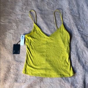 Wilfred Free yellow tank top